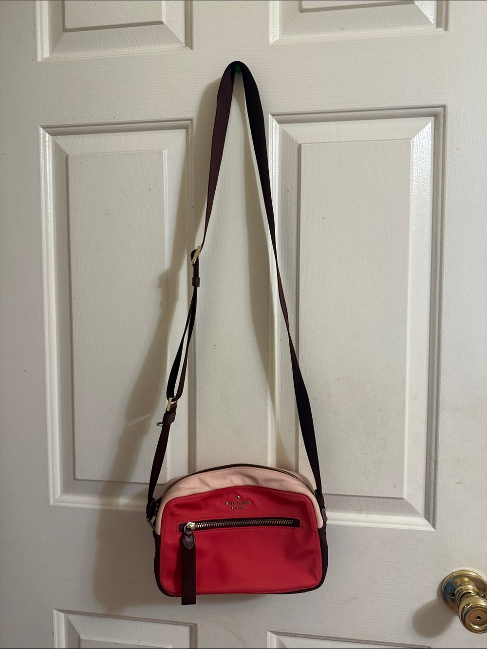 kate spade Pink and Light Pink Crossbody Bag